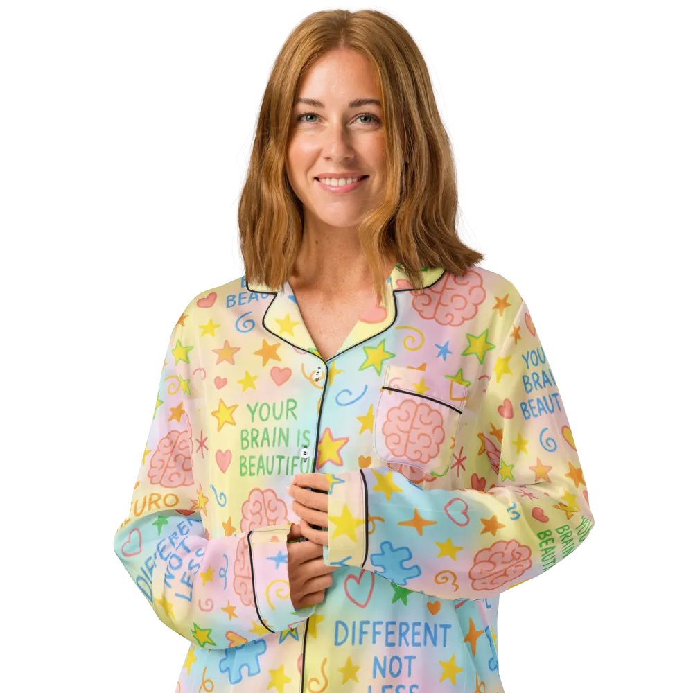 Neurodivergent Doodle Pyjama Top product image (3)