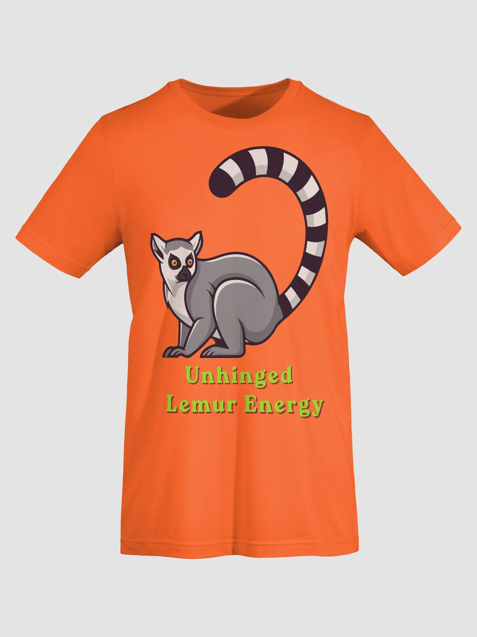 Unhinged Lemur Energy - T-Shirt product image (4)