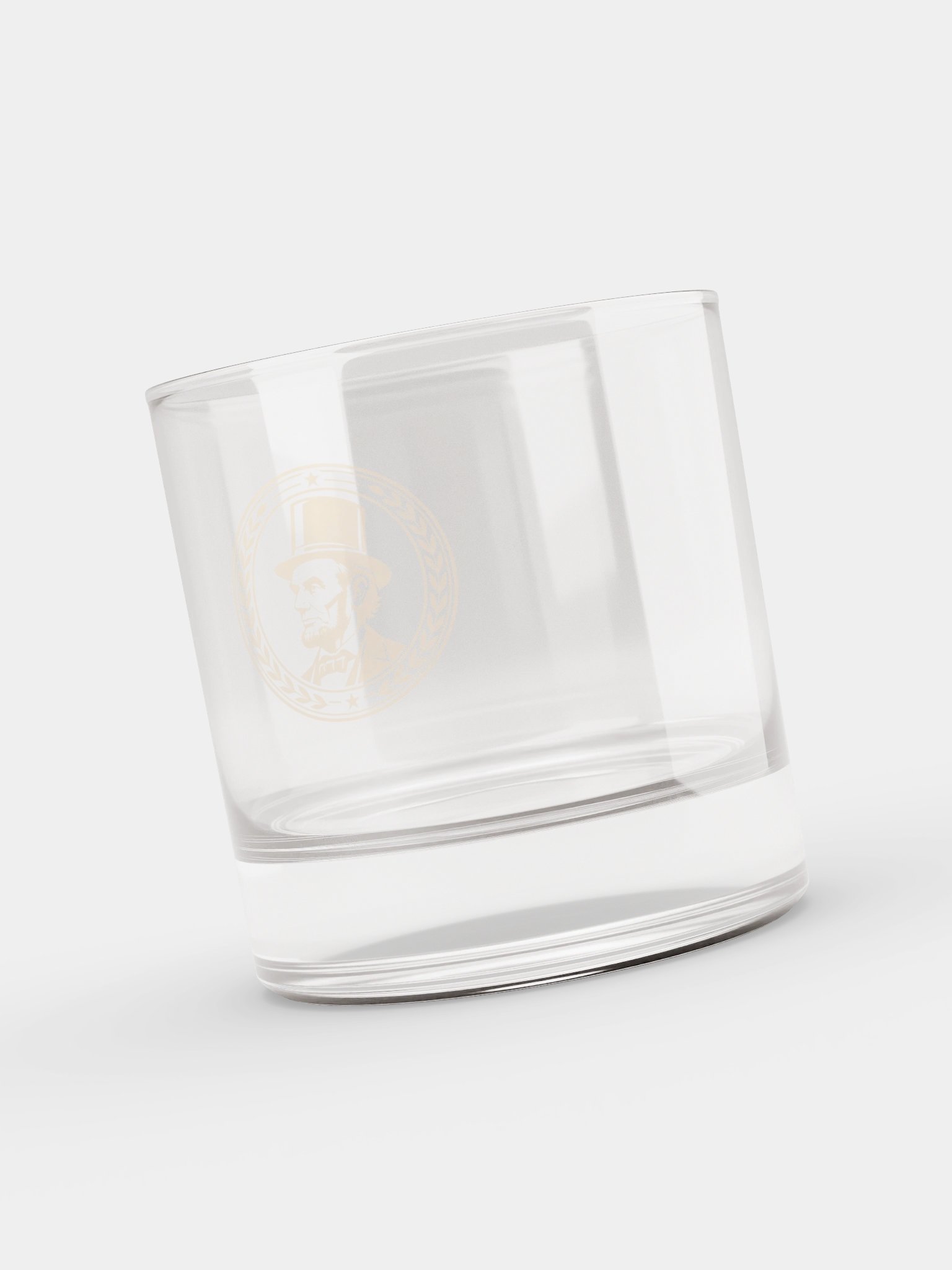 Abraham Lincoln Rocks Glass product image (10)