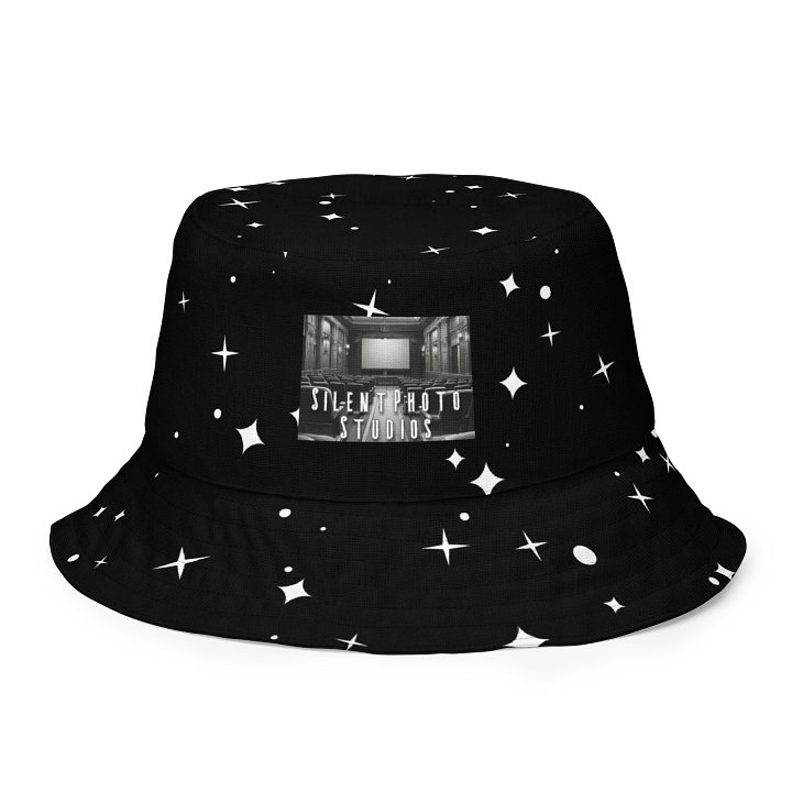 Silent Photo Reversible Bucket Hat (Stars) product image (1)