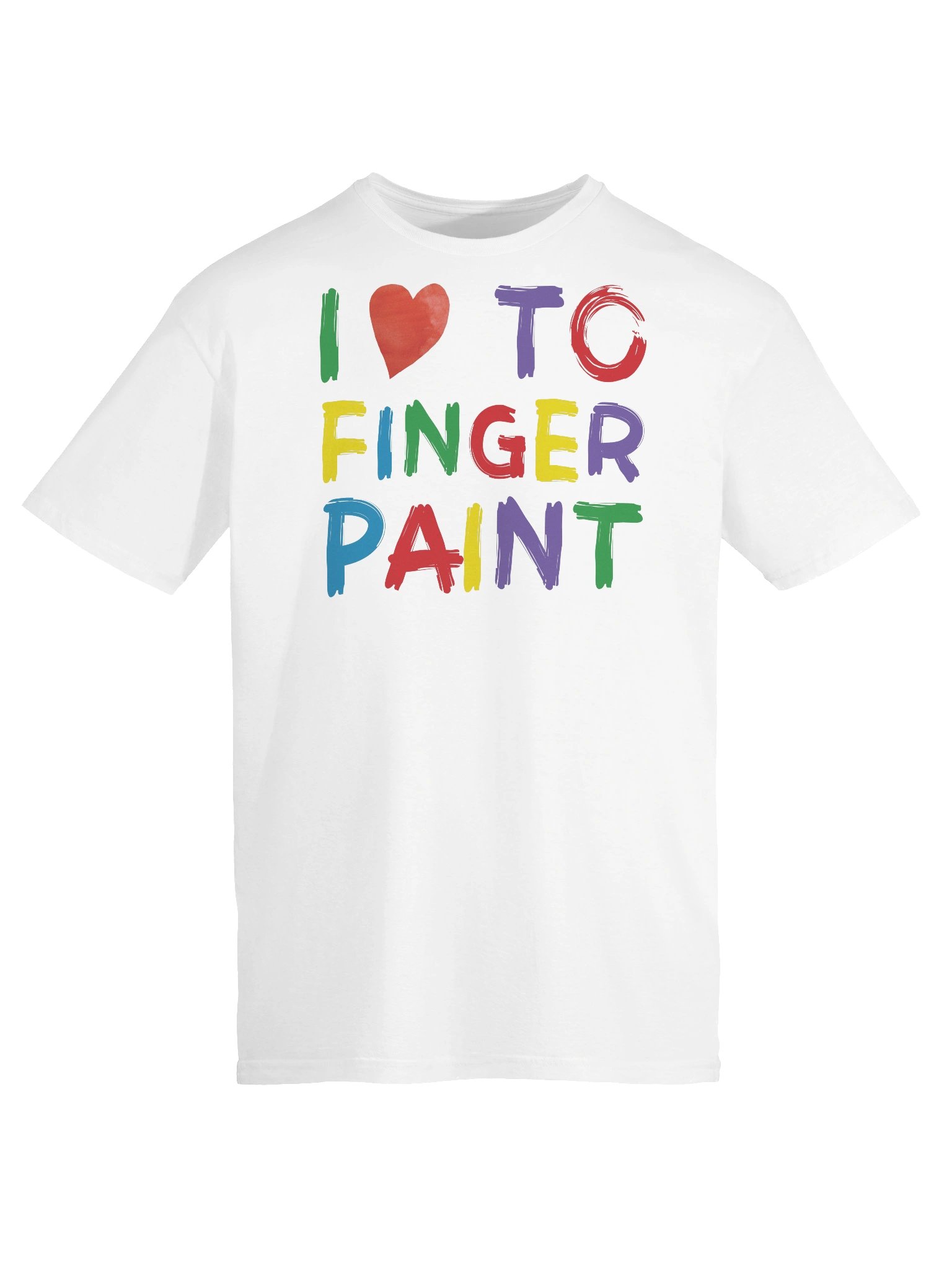 I Heart To Finger Paint T-Shirt product image (4)
