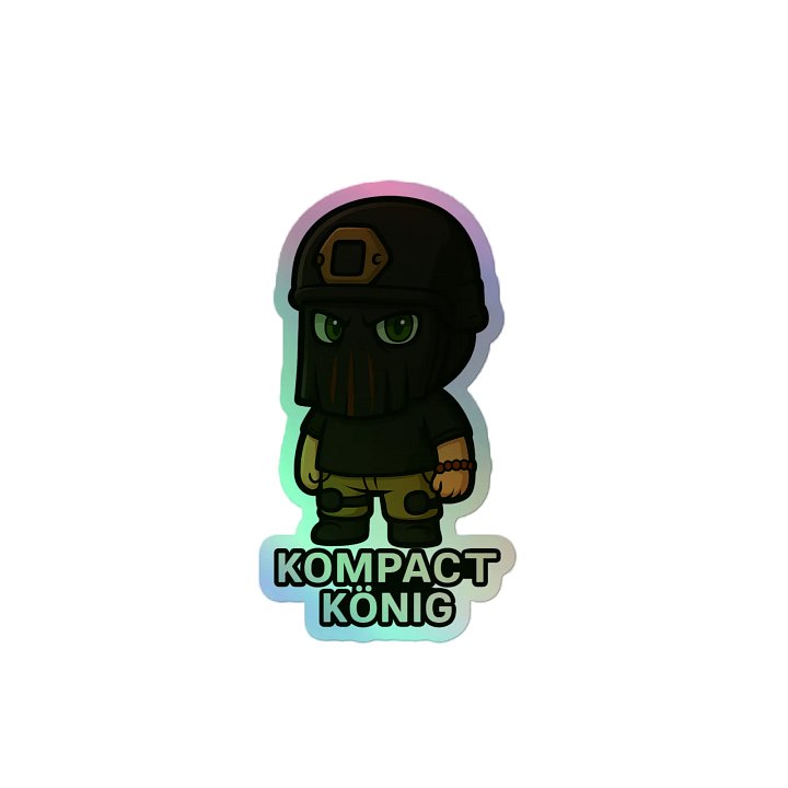KOMPACT KÖNIG Sticker product image (2)