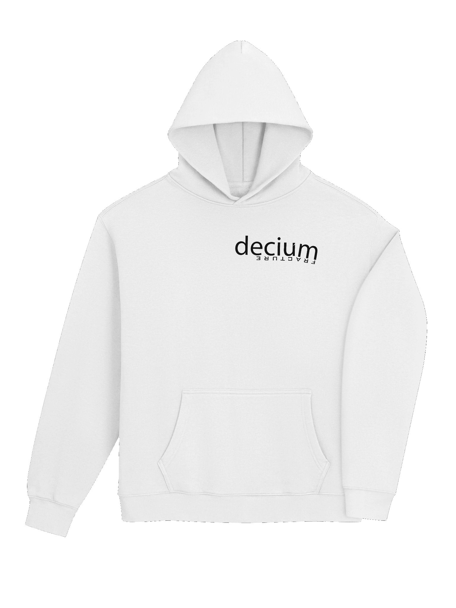 Decium Fracture Hoodie - Blank product image (4)