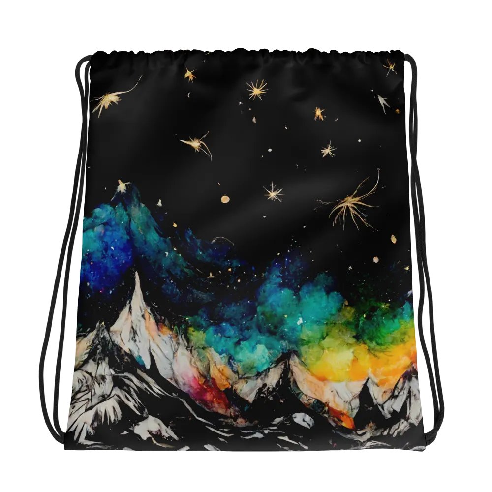 Aurora Dreams Drawstring Backpack product image (1)