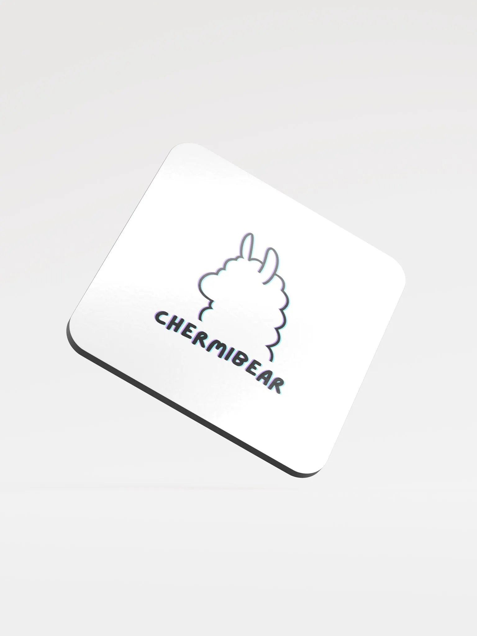glitchpaca coaster product image (1)