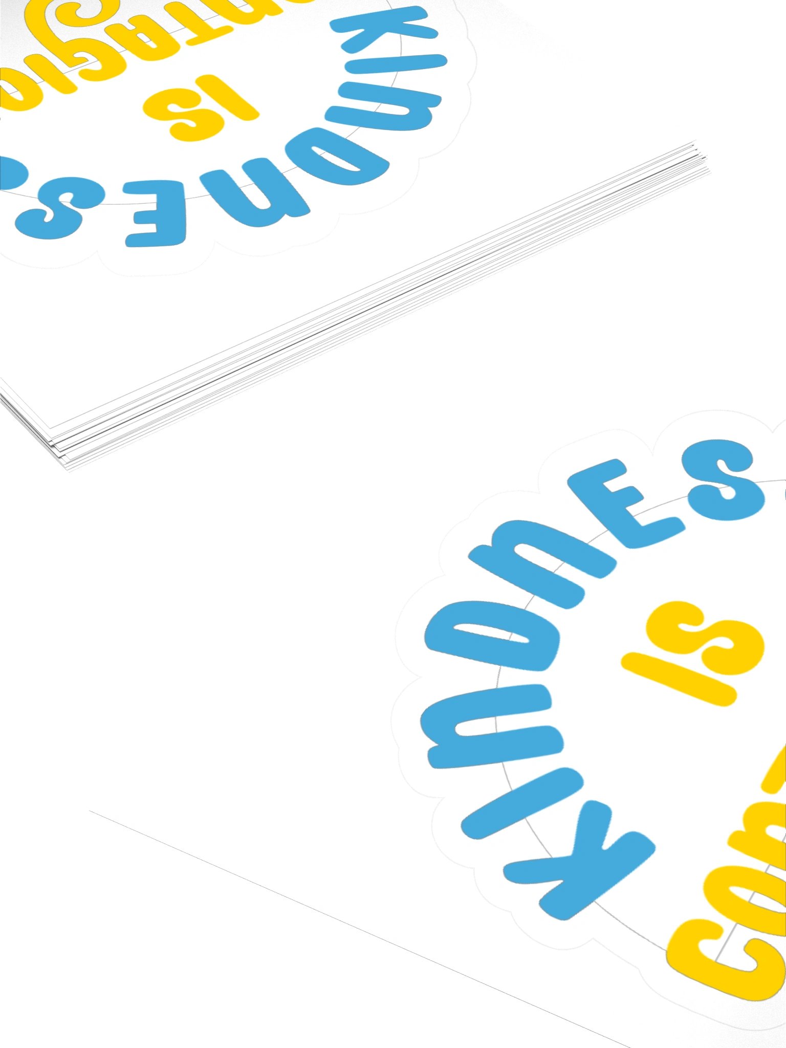 Kindness is contagious - Sticker product image (4)