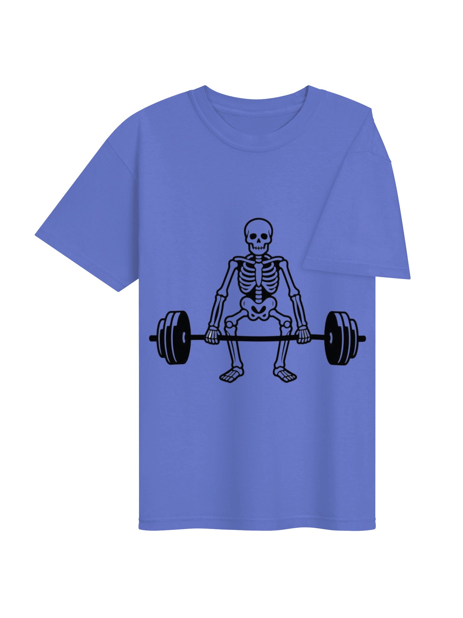 Skeleton Deadlift Funny Gym Tee product image (9)