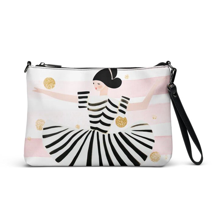 'Dancing Pretty' Striped Chic Crossbody Bag product image (1)
