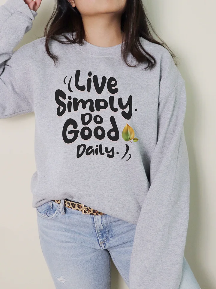 THE SIMPLE GOOD SWEATSHIRT product image (1)