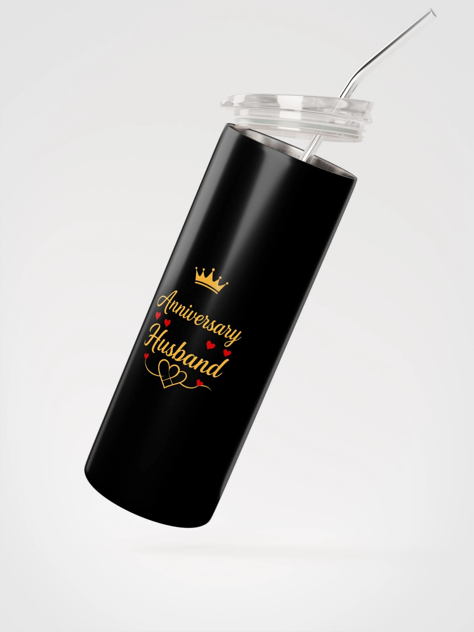 Happy Anniversary My Husband Tumbler - Crown product image (2)