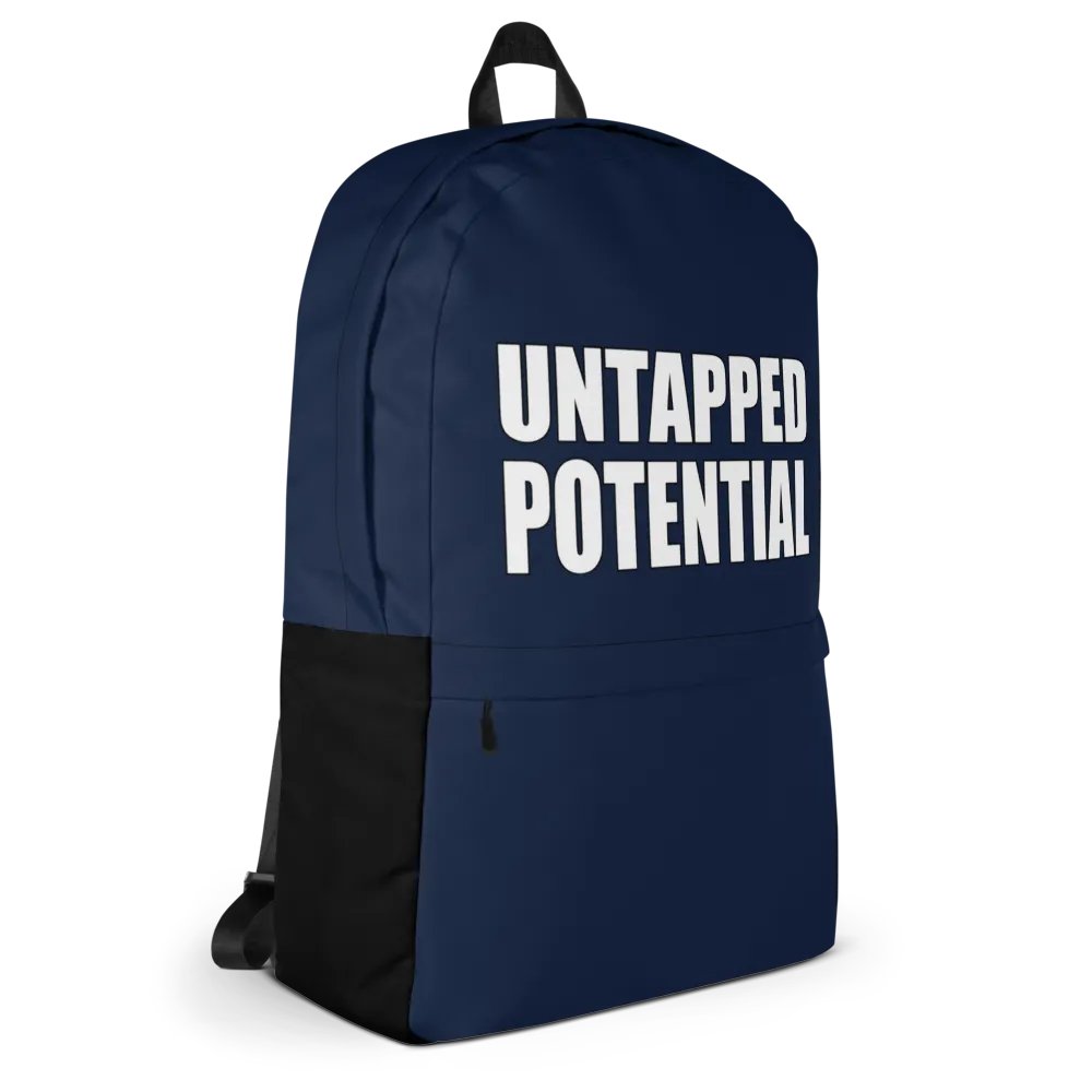Untapped Potential Navy Blue Backpack product image (2)