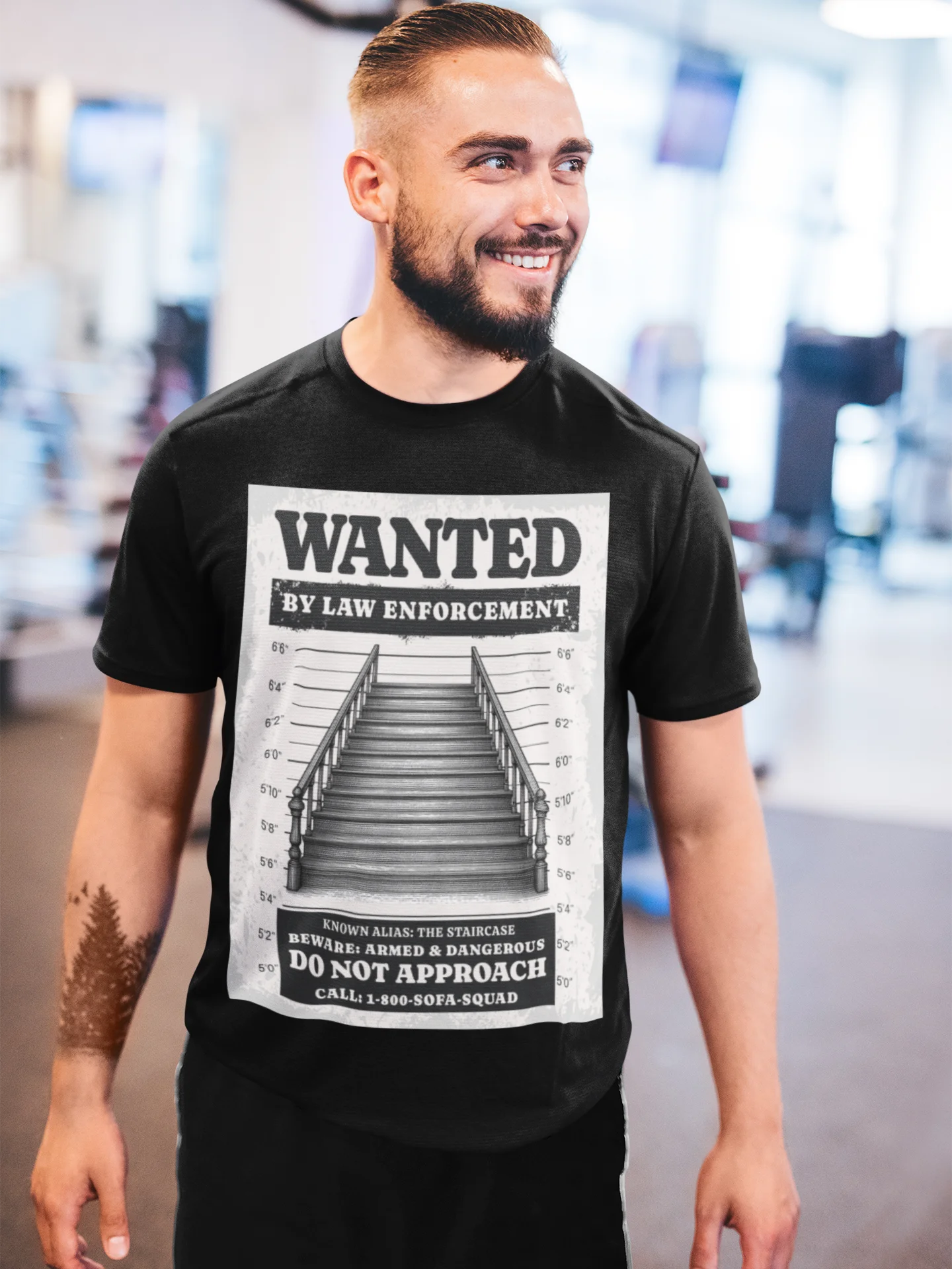 Wanted Staircase Suspect Tee product image (5)