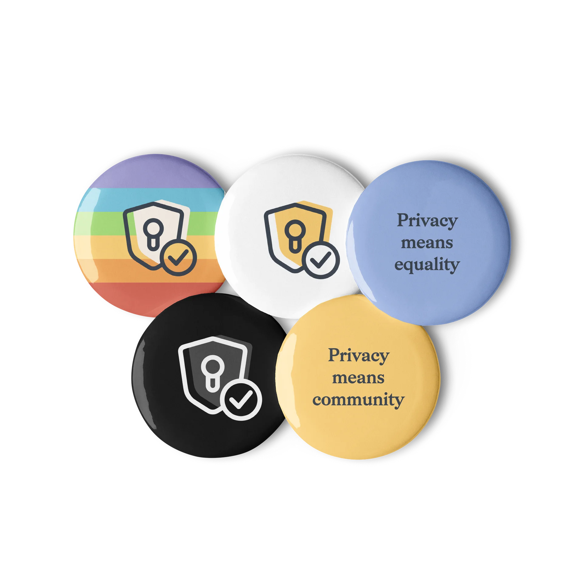 Privacy Means Many Things - Button Set 2 product image (2)
