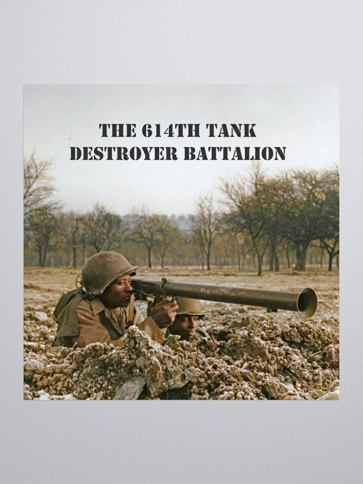 614th Tank Destroyer Battalion Sticker product image (1)