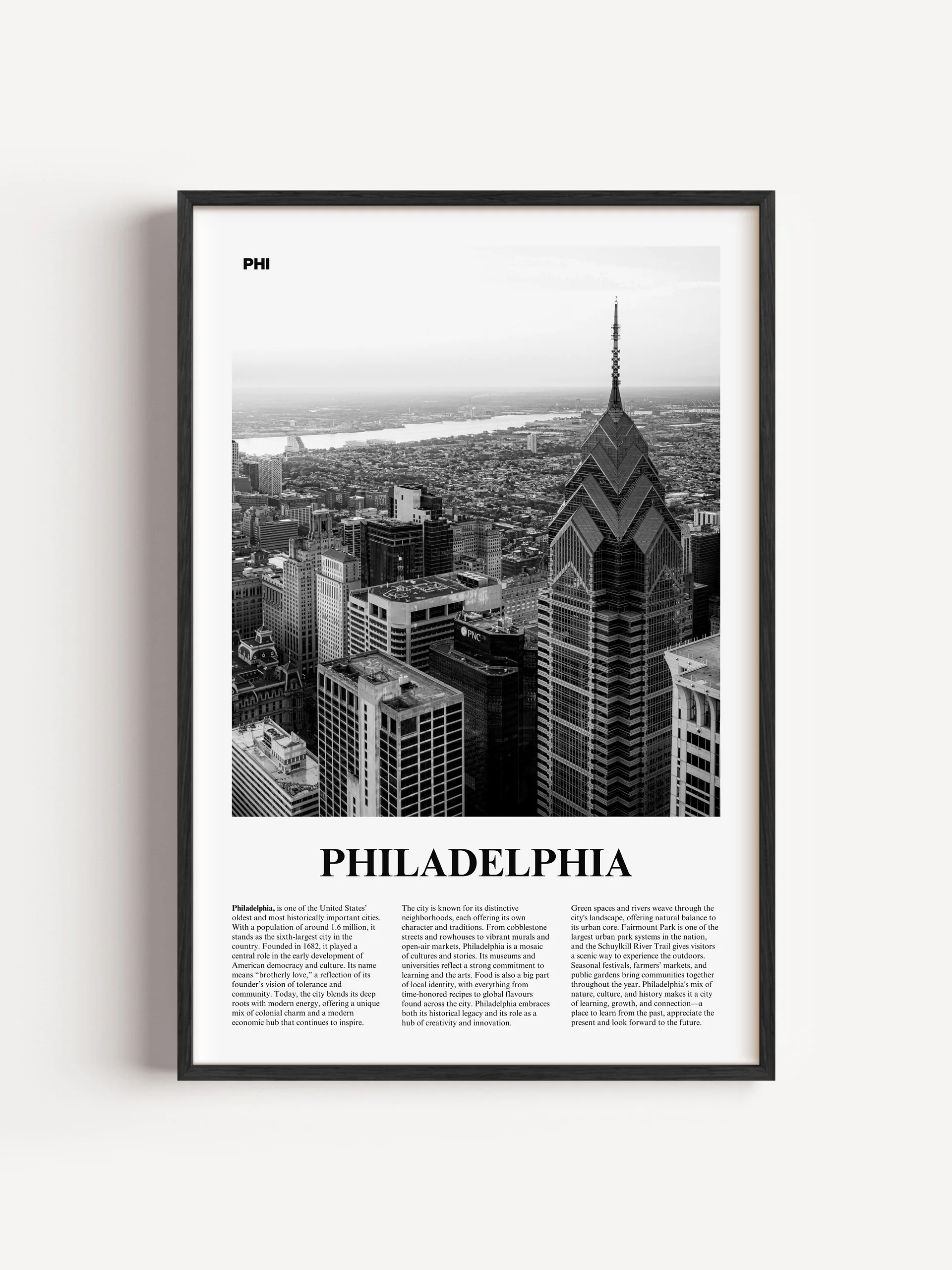 Philadelphia 01 Newspaper Poster product image (1)