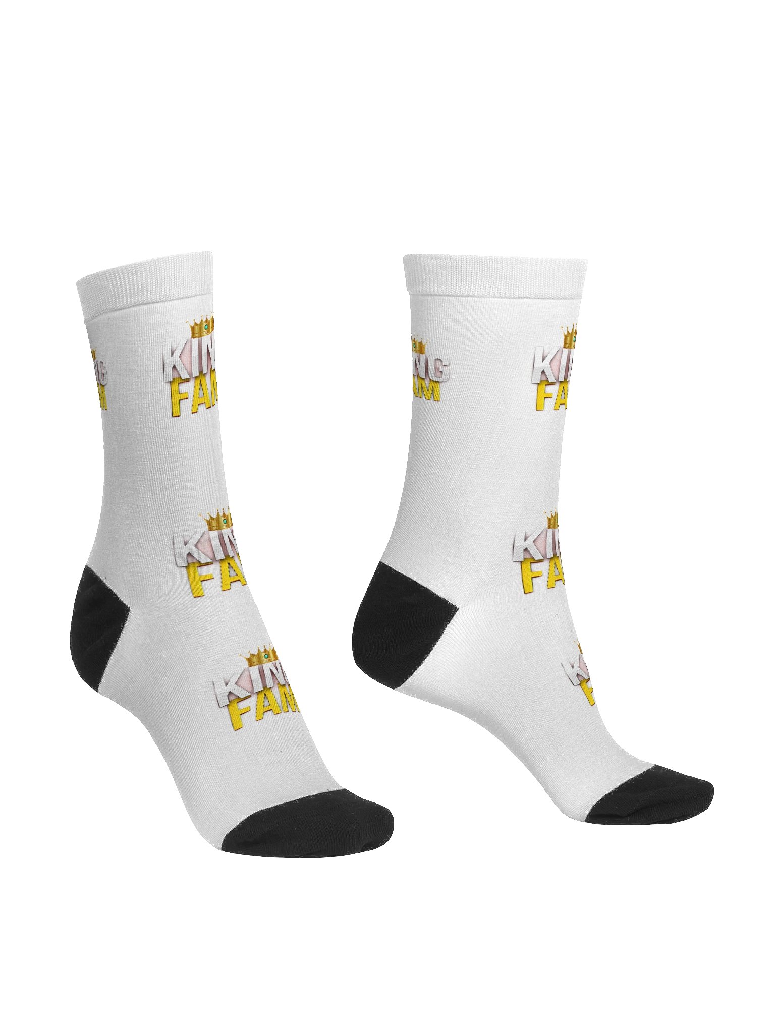 King Fam Crew Socks product image (3)