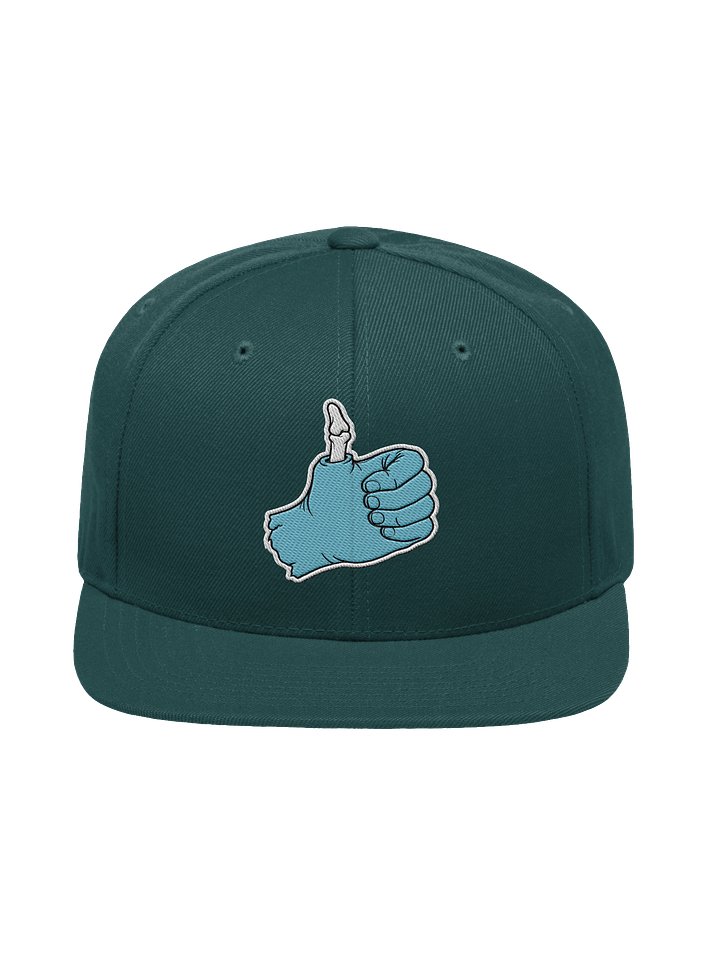 Bass Thumb Blue Thumbs-Up Snapback product image (3)
