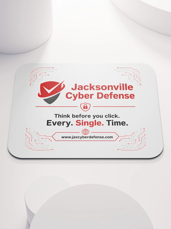 Think Before You Click Mouse Pad product image (1)