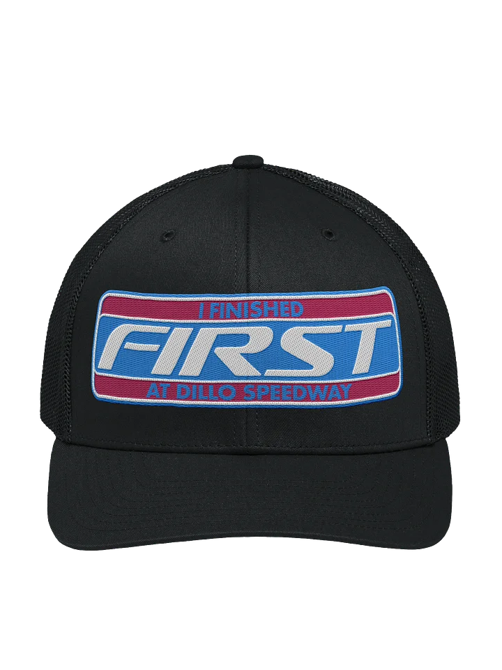 I Finished First at Dillo Speedway Trucker Hat product image (1)