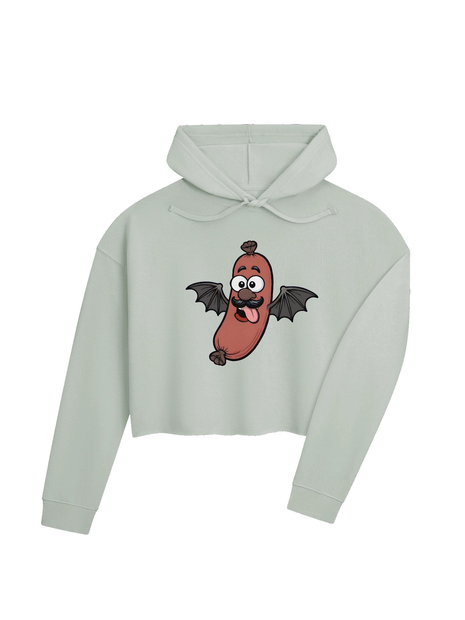 Silly Steve Front Logo Cropped Hoodie product image (24)