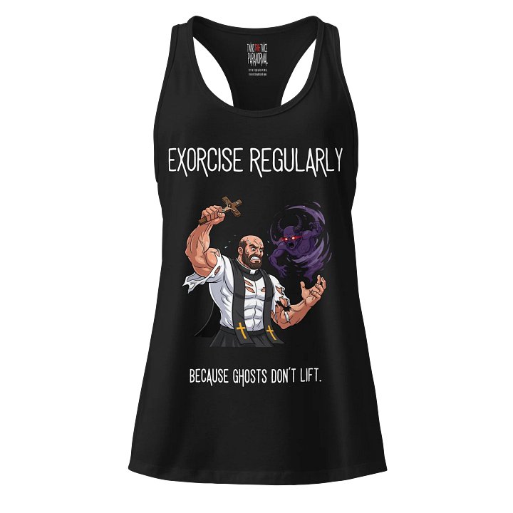 Exorcist Showdown Women's Racerback Tank product image (1)