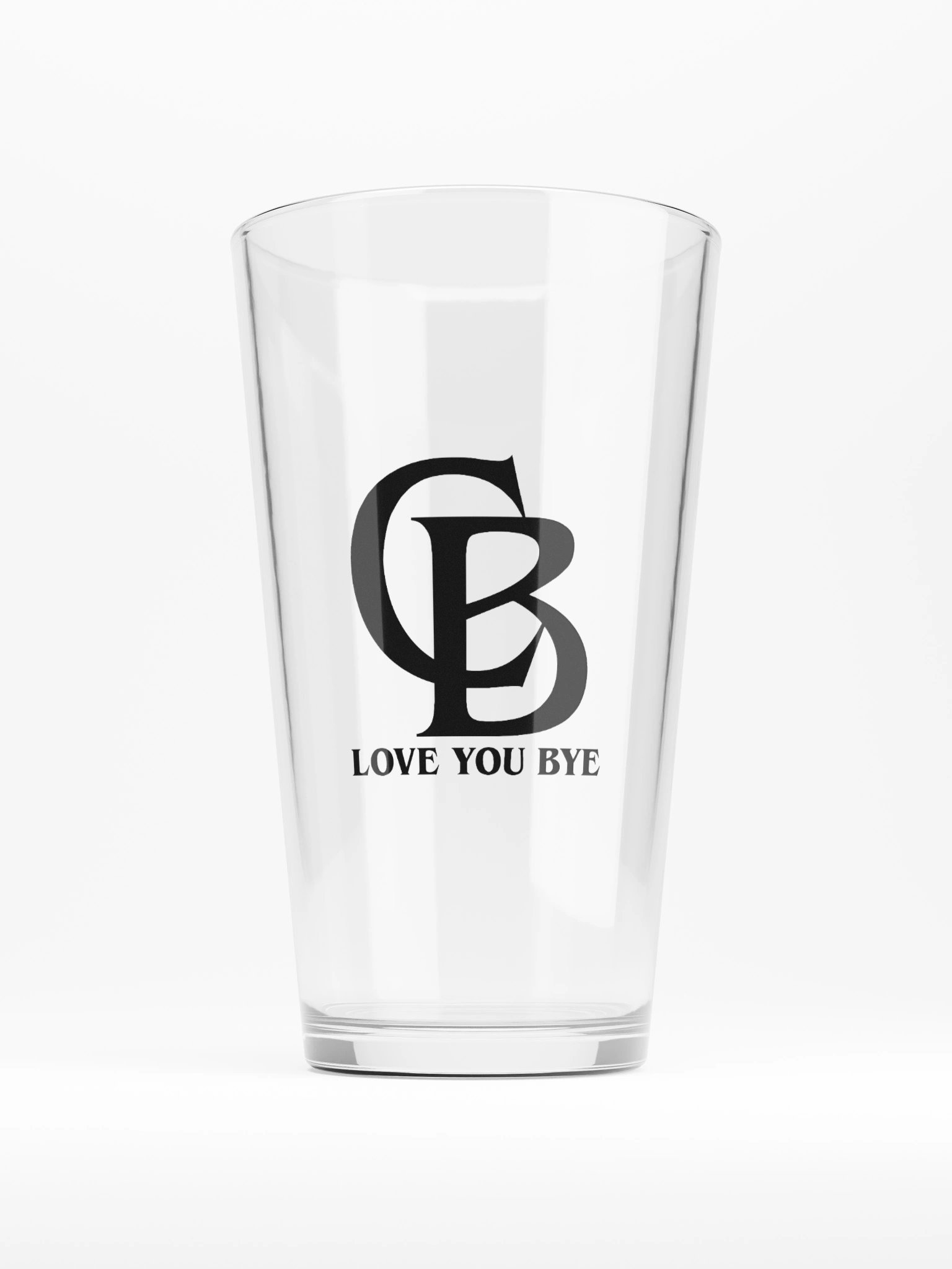 Midnight Minimalist Shaker Pint Glass product image (1)