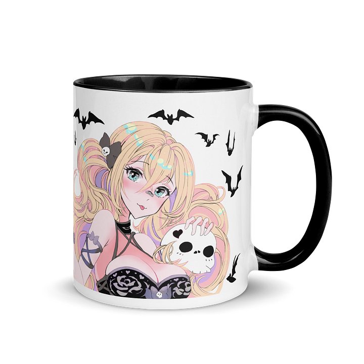 Fall 2024 SparkleGoth Waifu Mug ♥Skelly Love!♥ product image (2)