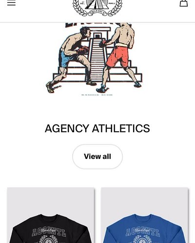 L’AGENCE AGENCY ATHLETICS COLLECTION IS NOW LIVE! 
STORE IS OPEN UNTIL JUNE 8TH❗️
CREWNECKS, TEE’S, TANKTOPS, TRUCKERS 💙🤍🖤
WO...