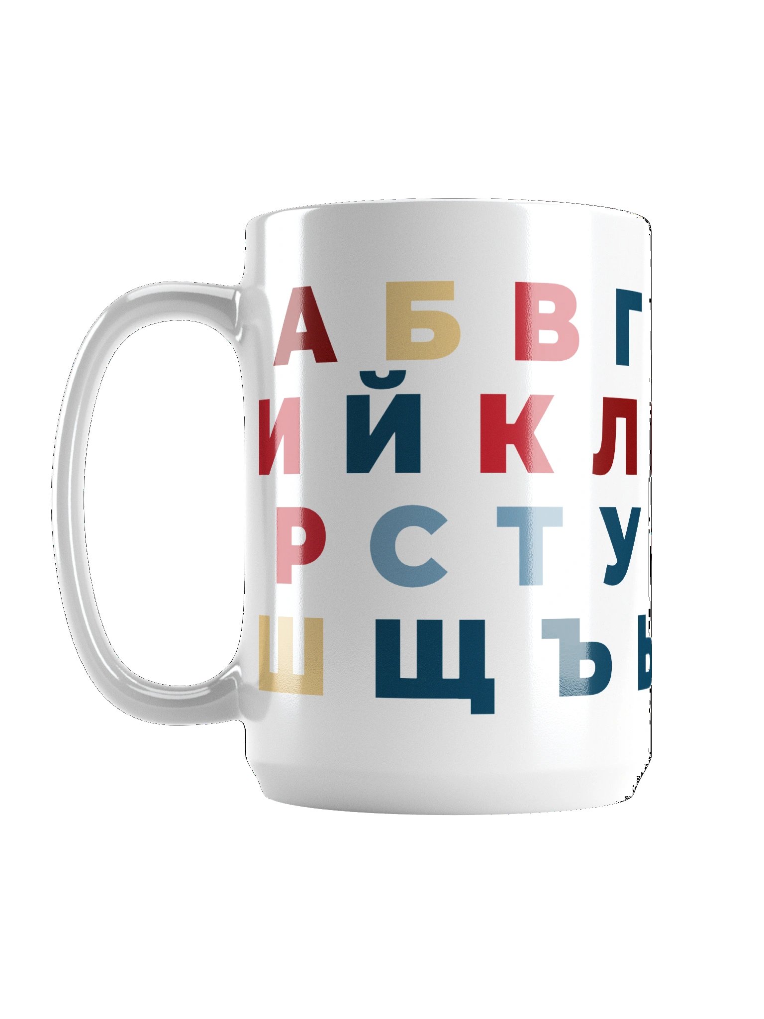 Russian Alphabet Mug product image (1)