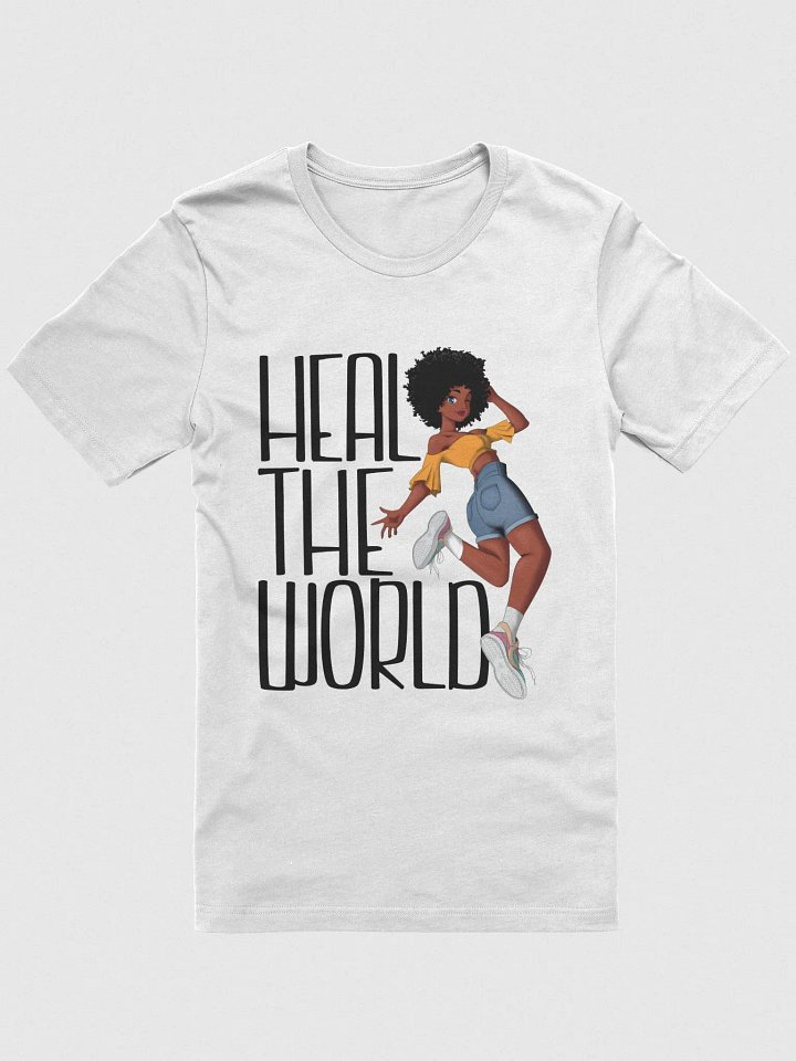 Heal the World Girl (White Shirt) product image (1)