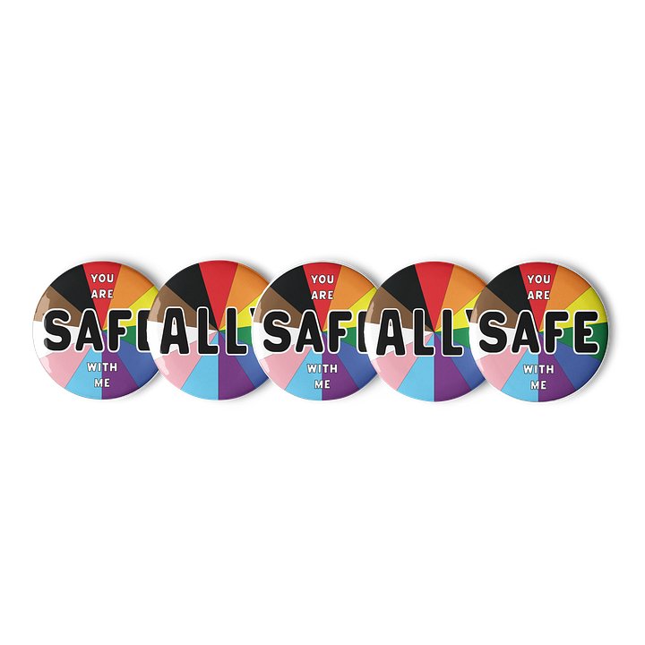 Ally/Safe Pins, Set of 5 product image (1)