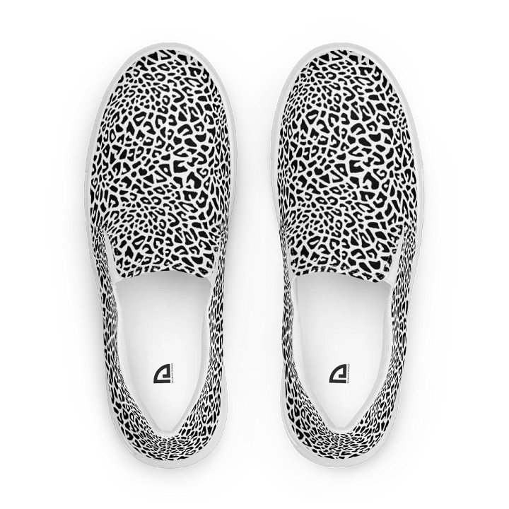 Silver Leopard Women Canvas Shoes product image (1)