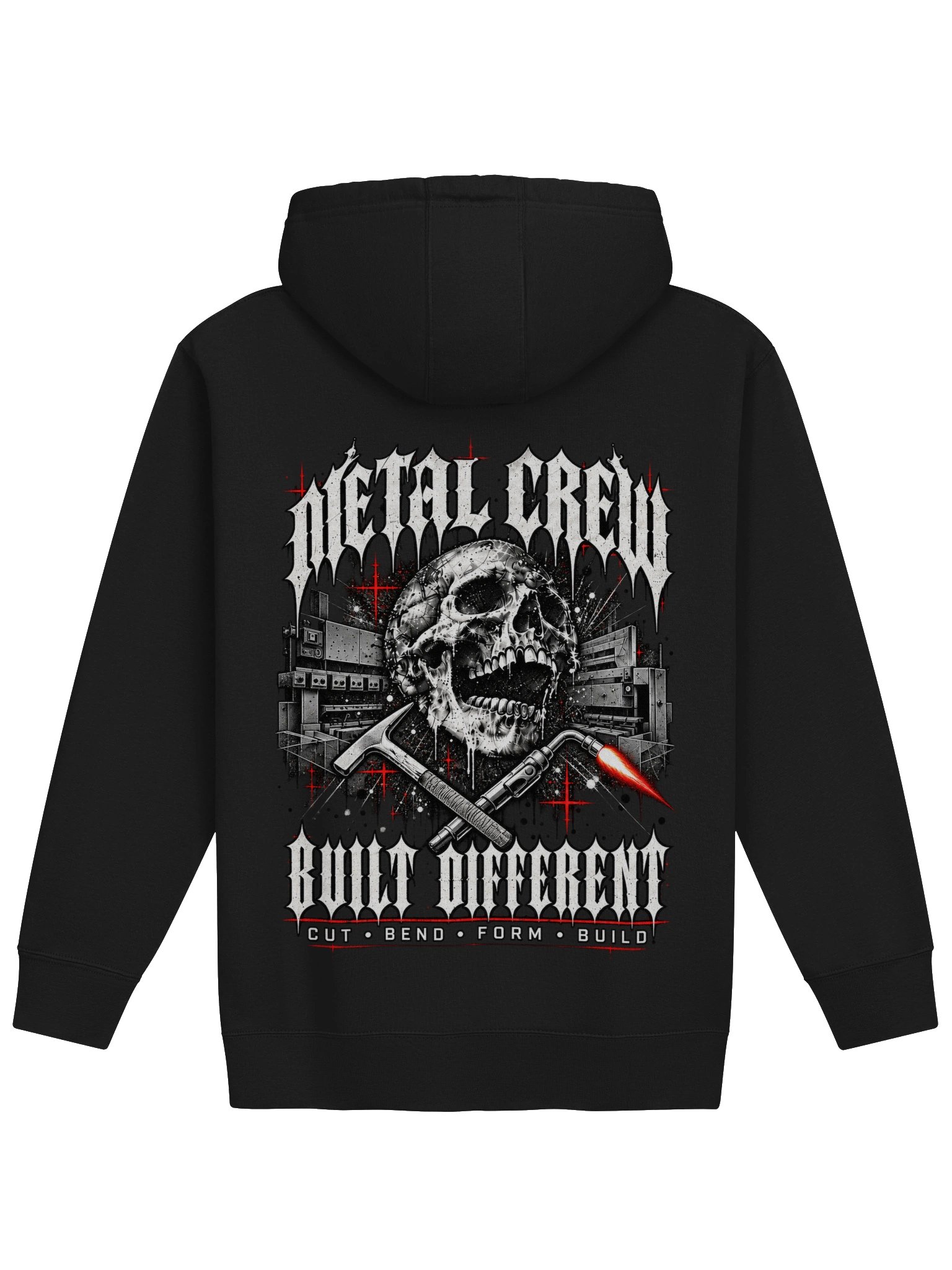 Metal Crew Built Different Hoodie product image (1)