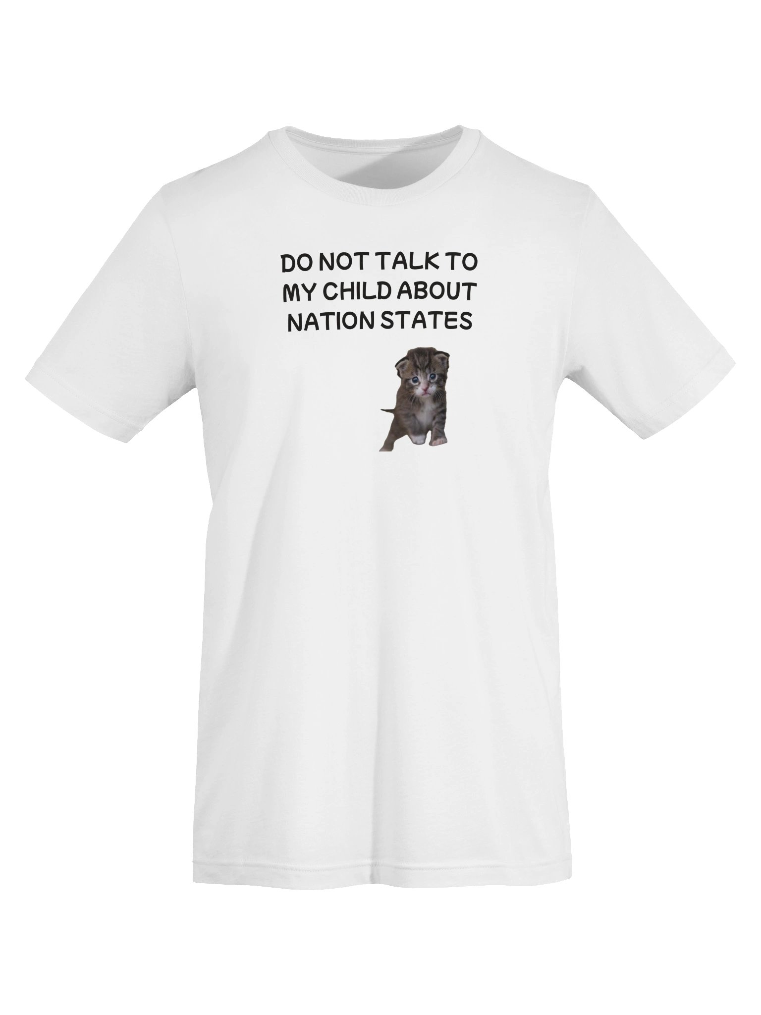 Don't talk to my child about nation states supersoft t-shirt product image (95)