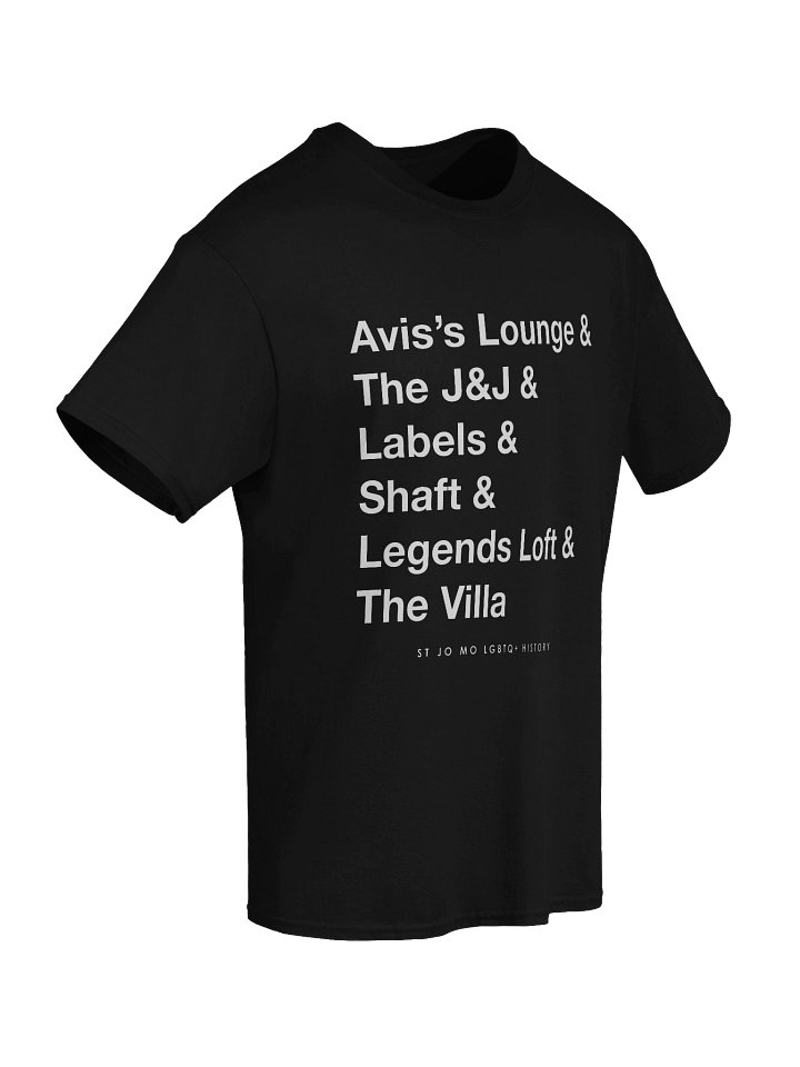 B&W St. Joe MO LGBTQ+ Drag Bar History - Adult T product image (2)