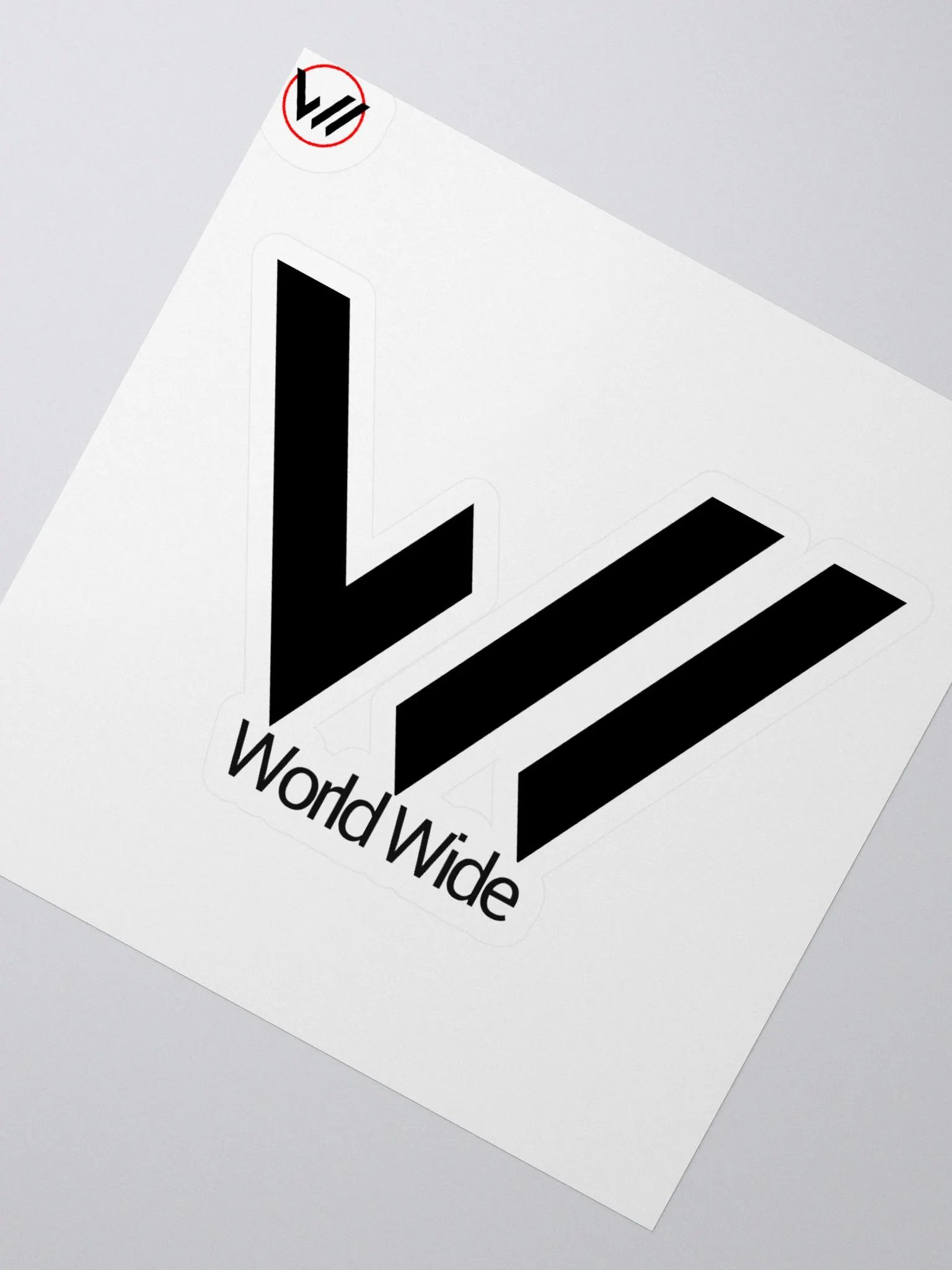WorldWide Kiss Cut Stickers product image (2)