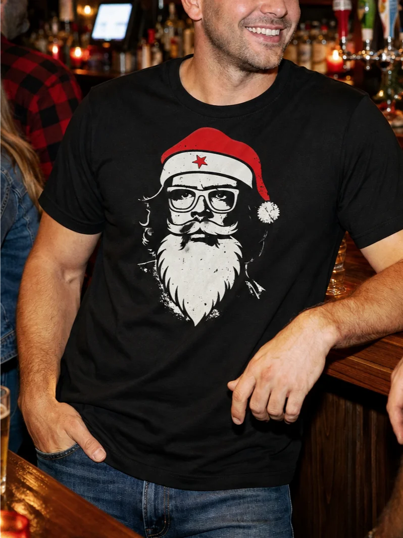 Che Guevara Santa Claus Shirt Funny Christmas Xmas product image (2)