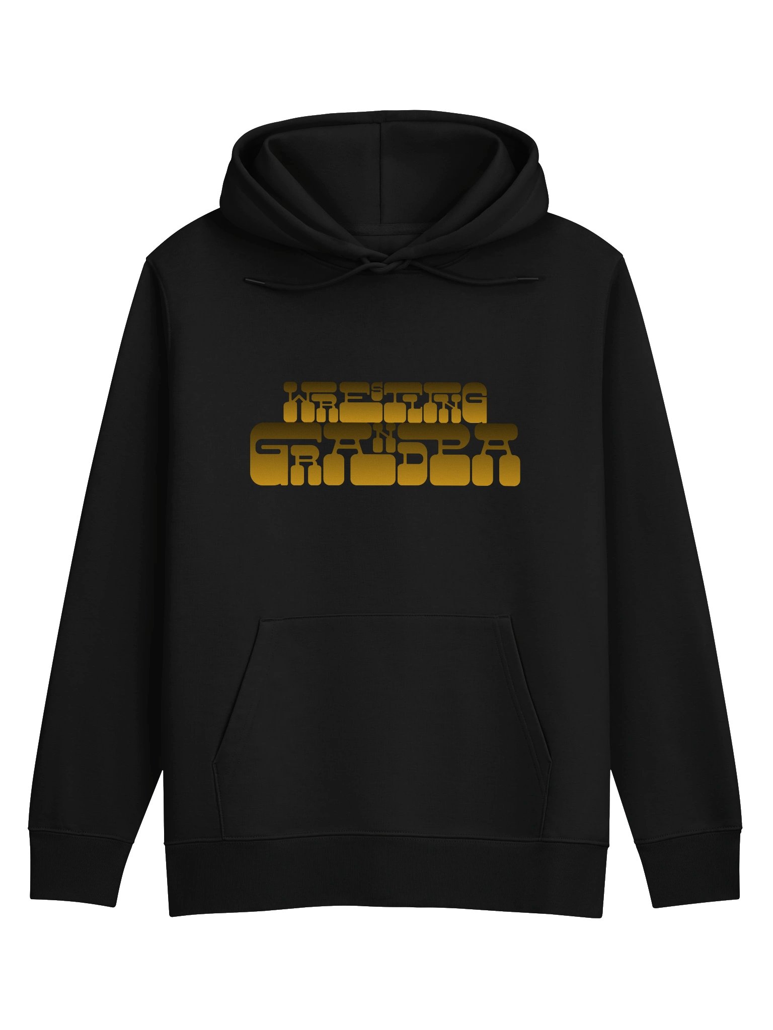 Gold Wrestling Grandpa Graphic Hoodie product image (2)