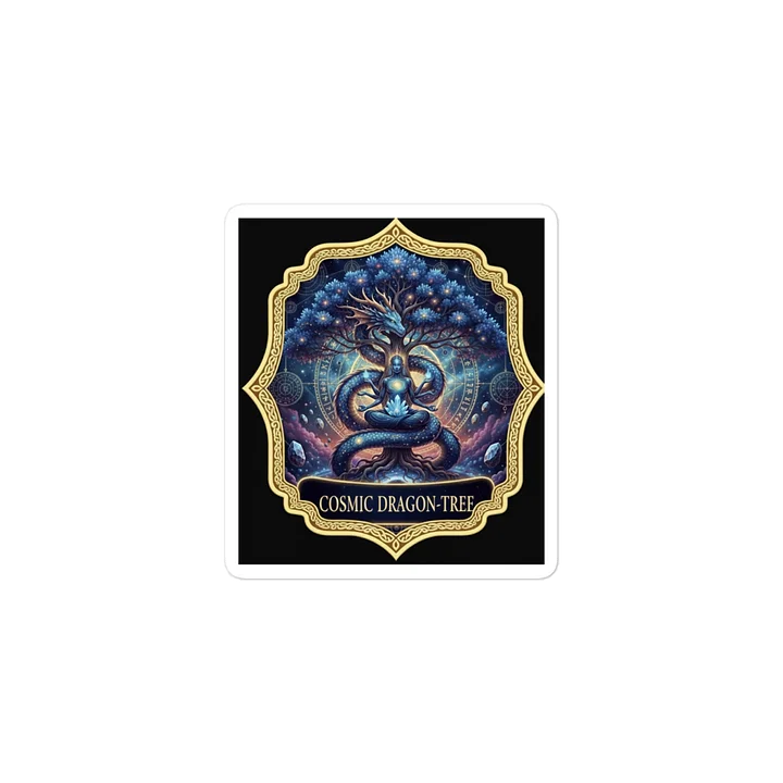 Cosmic Dragon-Tree Kiss Cut Stickers product image (1)