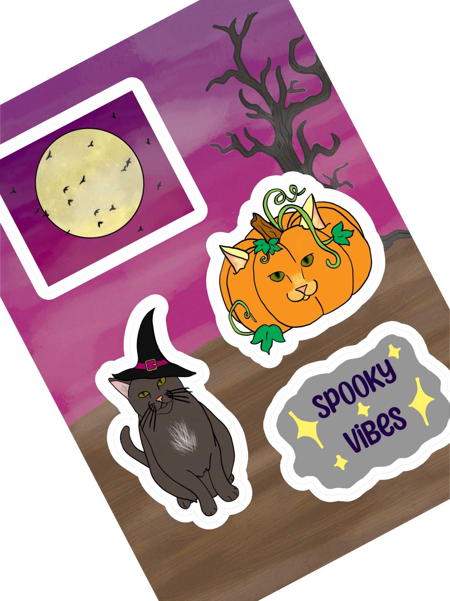 Spooky Vibes Sticker Sheet product image (1)