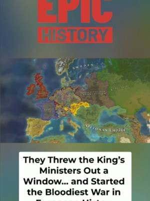 The shocking event that threw Europe into the bloodiest war in its history They defenestrated the king’s ministers… and ignited the Thirty Years’ War. Watch the full video at Epic History #History #EpicHistory #ThirtyYearsWar #MilitaryHistory #HistoryTok