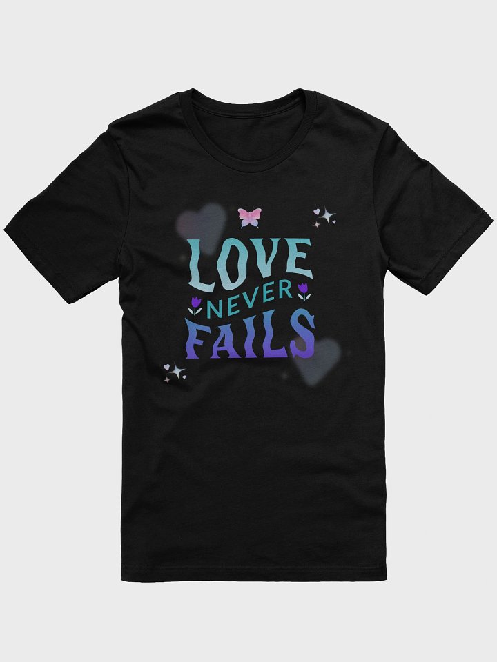 Love Never Fails Pastel T-Shirt product image (1)