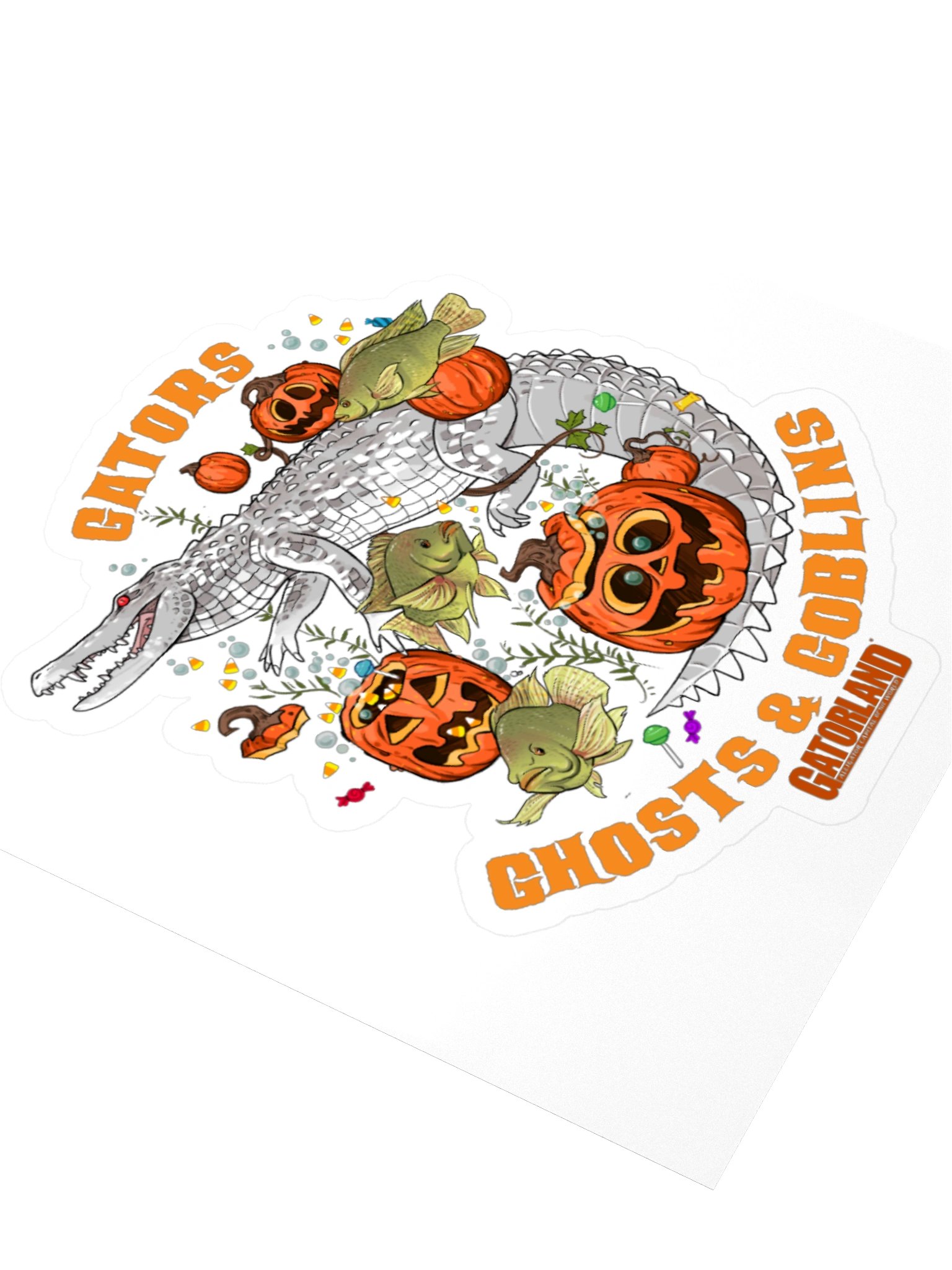 Gators Ghosts and Goblins Stickers product image (9)