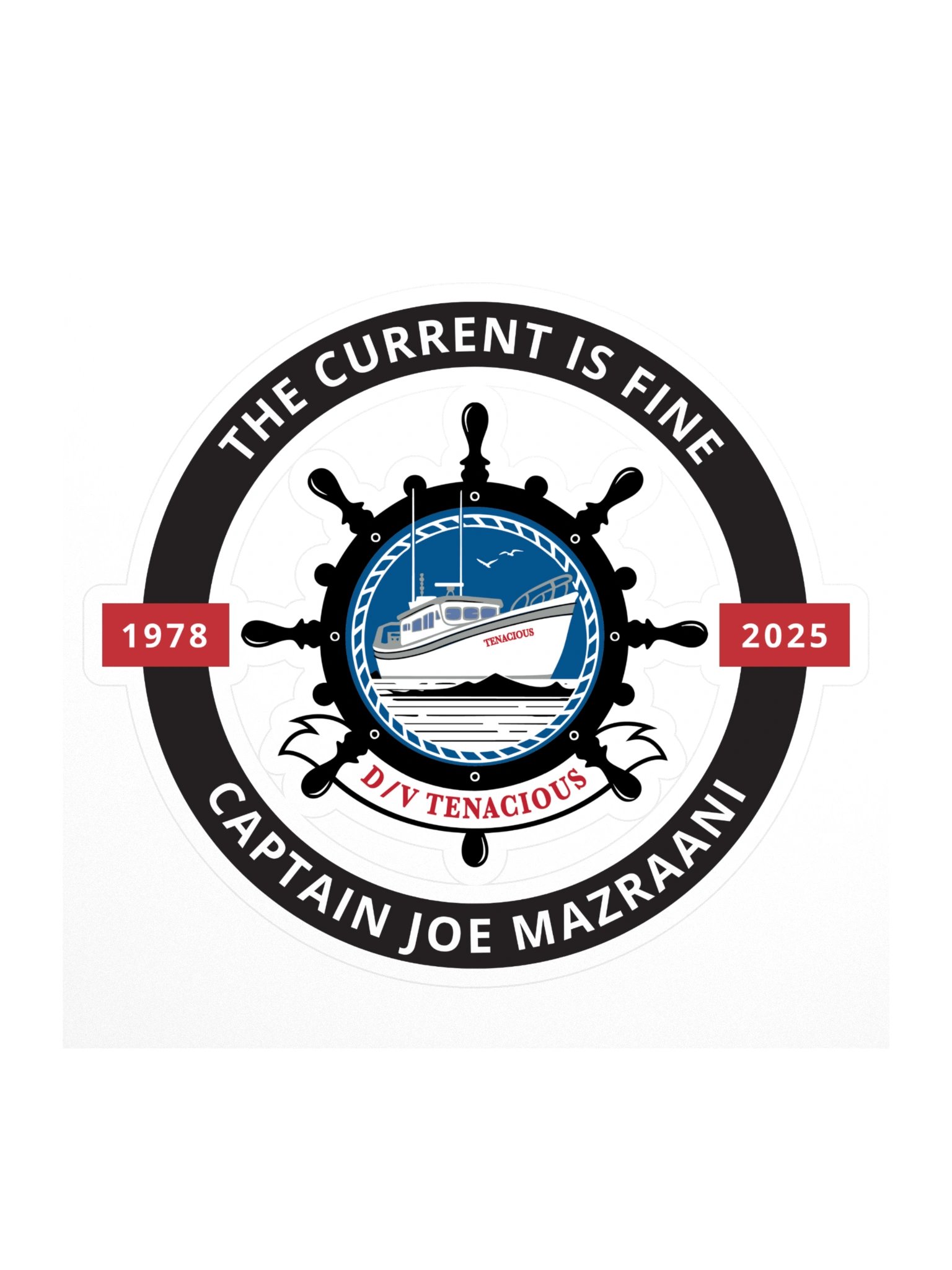 Current is fine - Fundraiser Sticker product image (1)