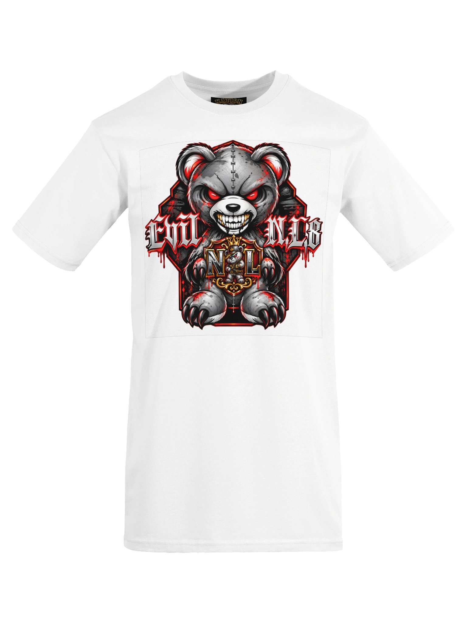 Gothic Bear Mascot Graphic Tee product image (9)
