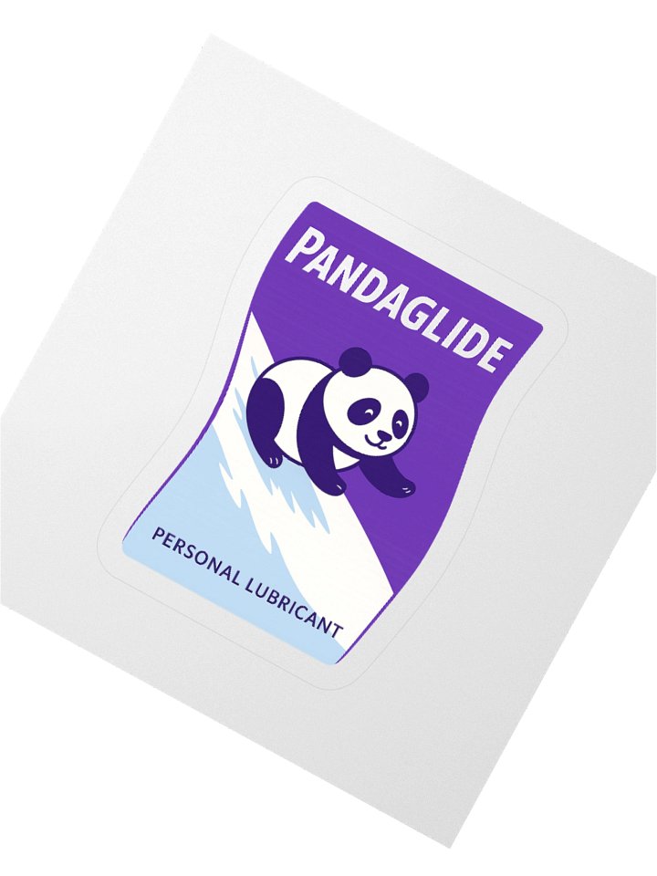 Panda Glide Sticker product image (2)