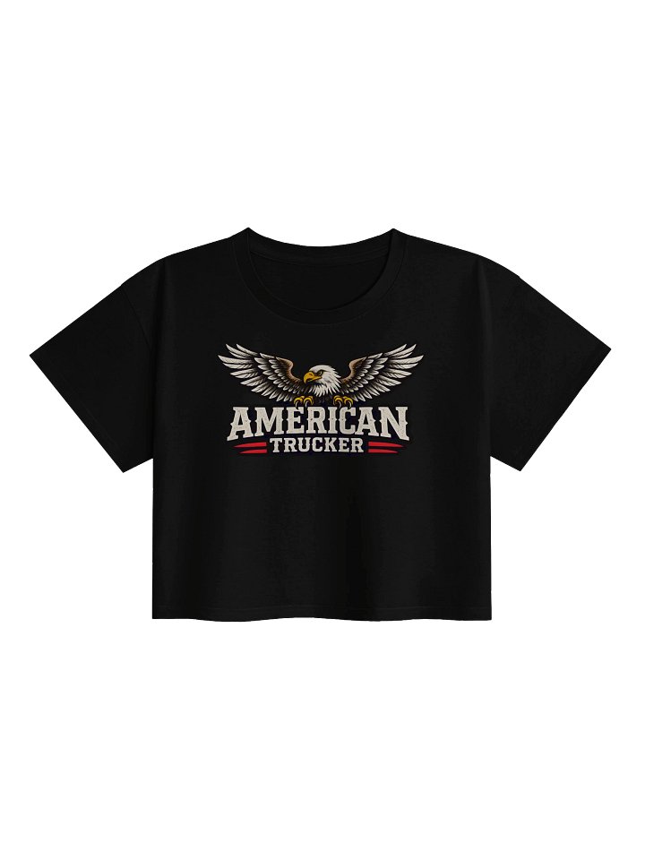 Wyatt McCoy American Trucker Crop Tee product image (1)