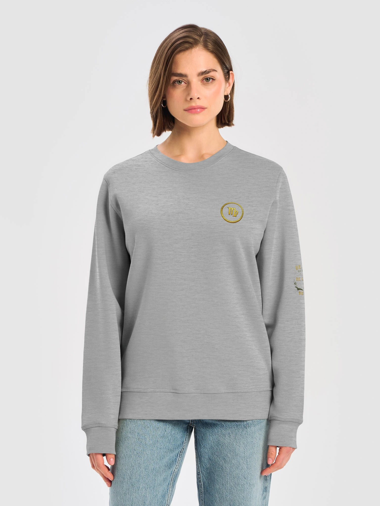 Virgo “Purpose in Every Detail” Premium Zodiac Crewneck product image (5)