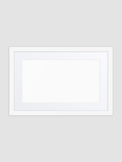 Photo showing Matte Paper Framed Poster With Mat (in)
