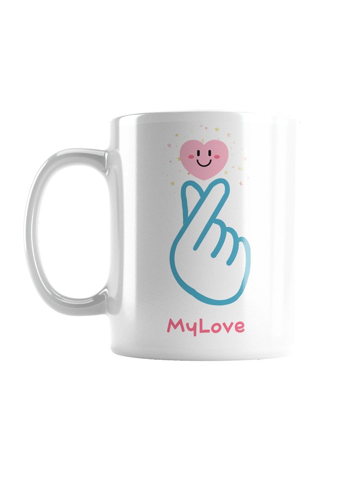 Smiling Heart Gesture Mug product image (1)